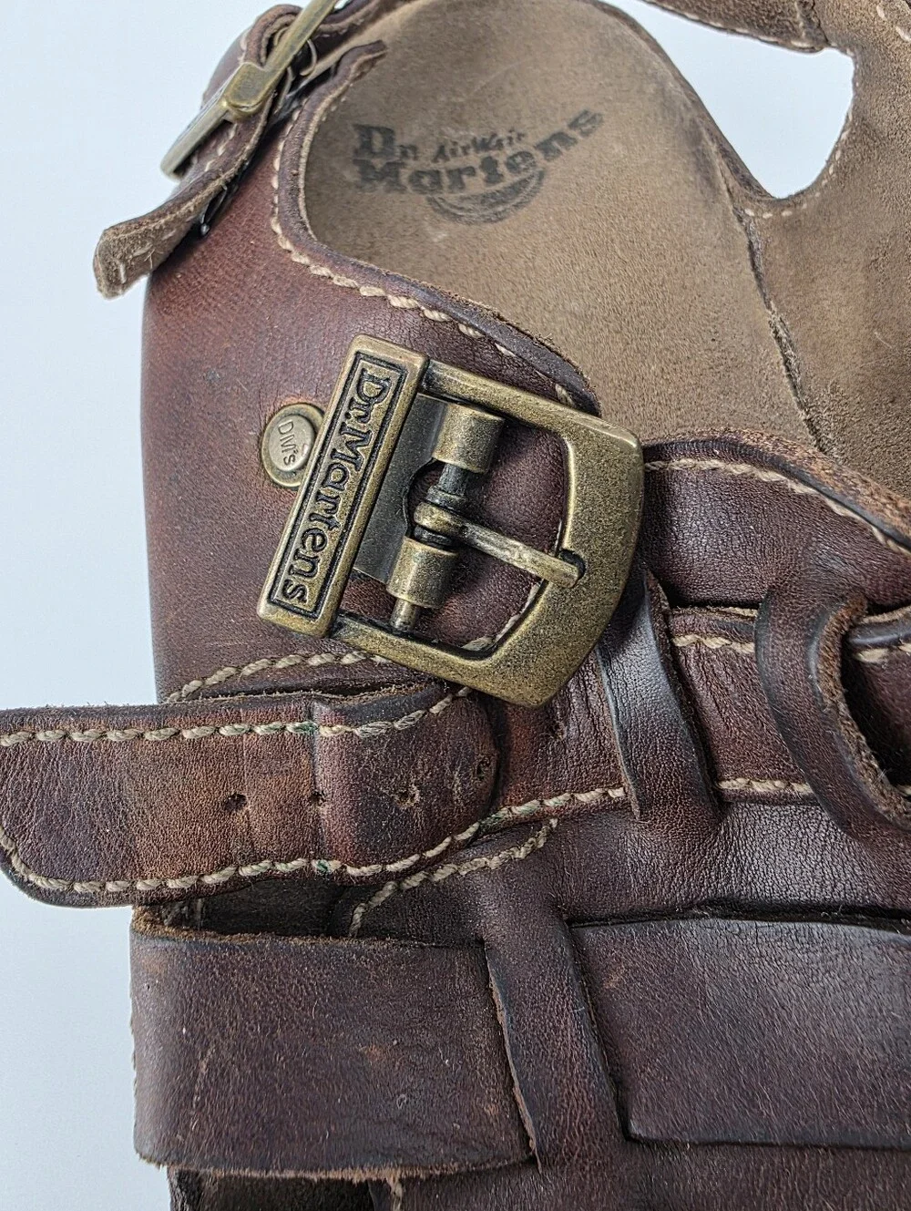 Dr. Martens AirWair Leather Fisherman Sandals, Sz 10